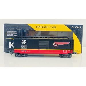 K-Line ATSF Santa Fe Black Bonnet Midnight Chief Boxcar #97190 K761-1051 New